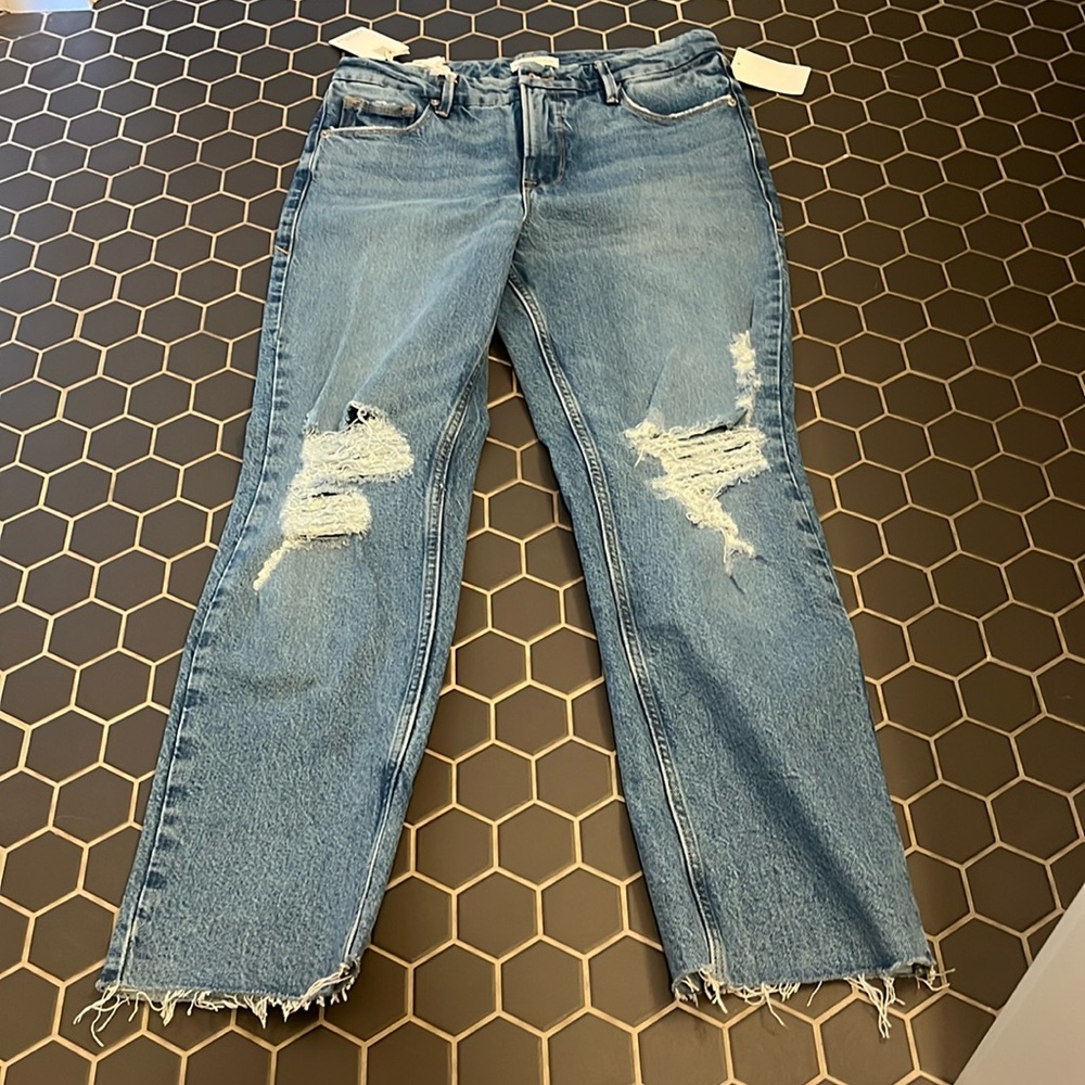 good american blue jeans